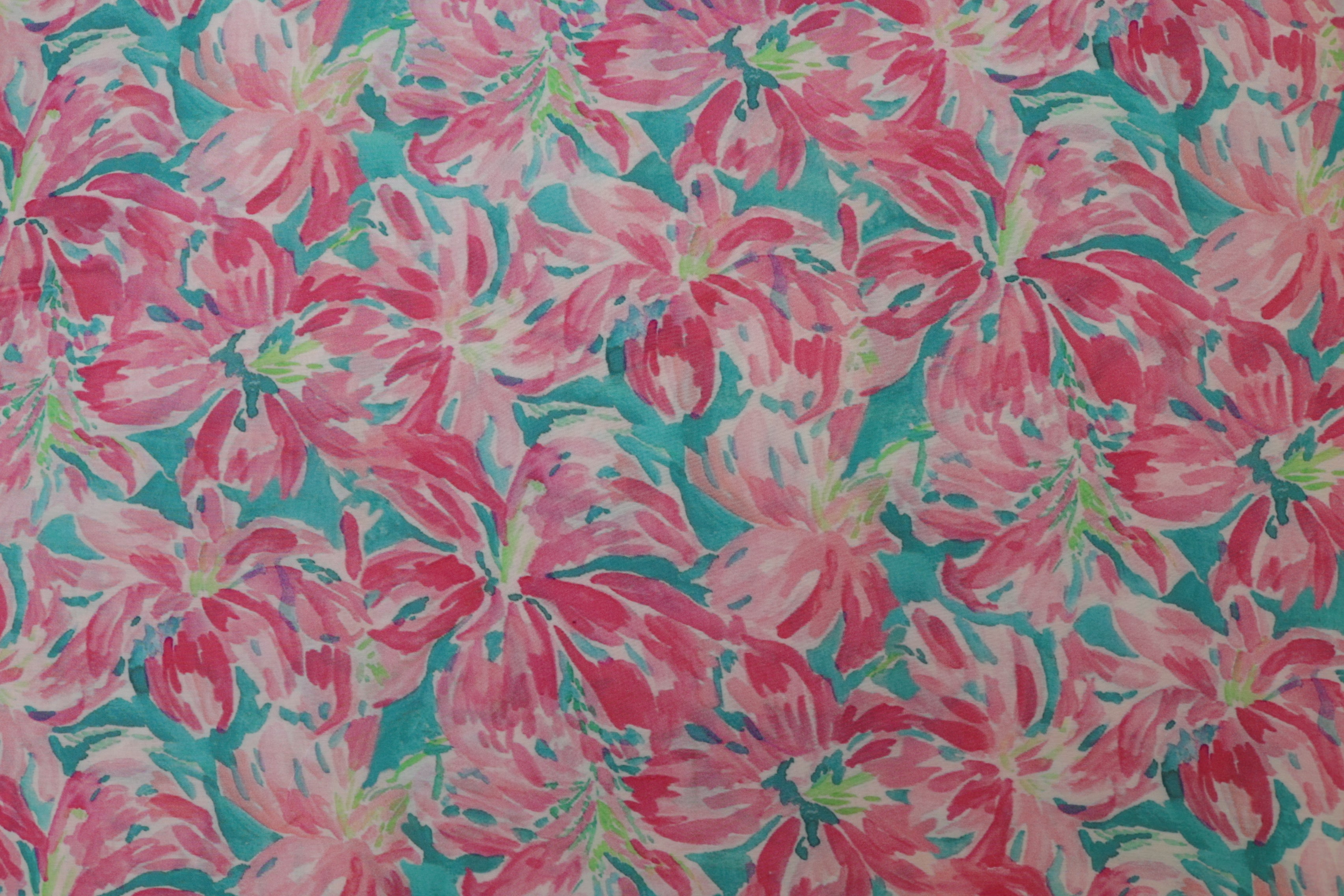 Multi Colour Floral Digital Printed Muslin