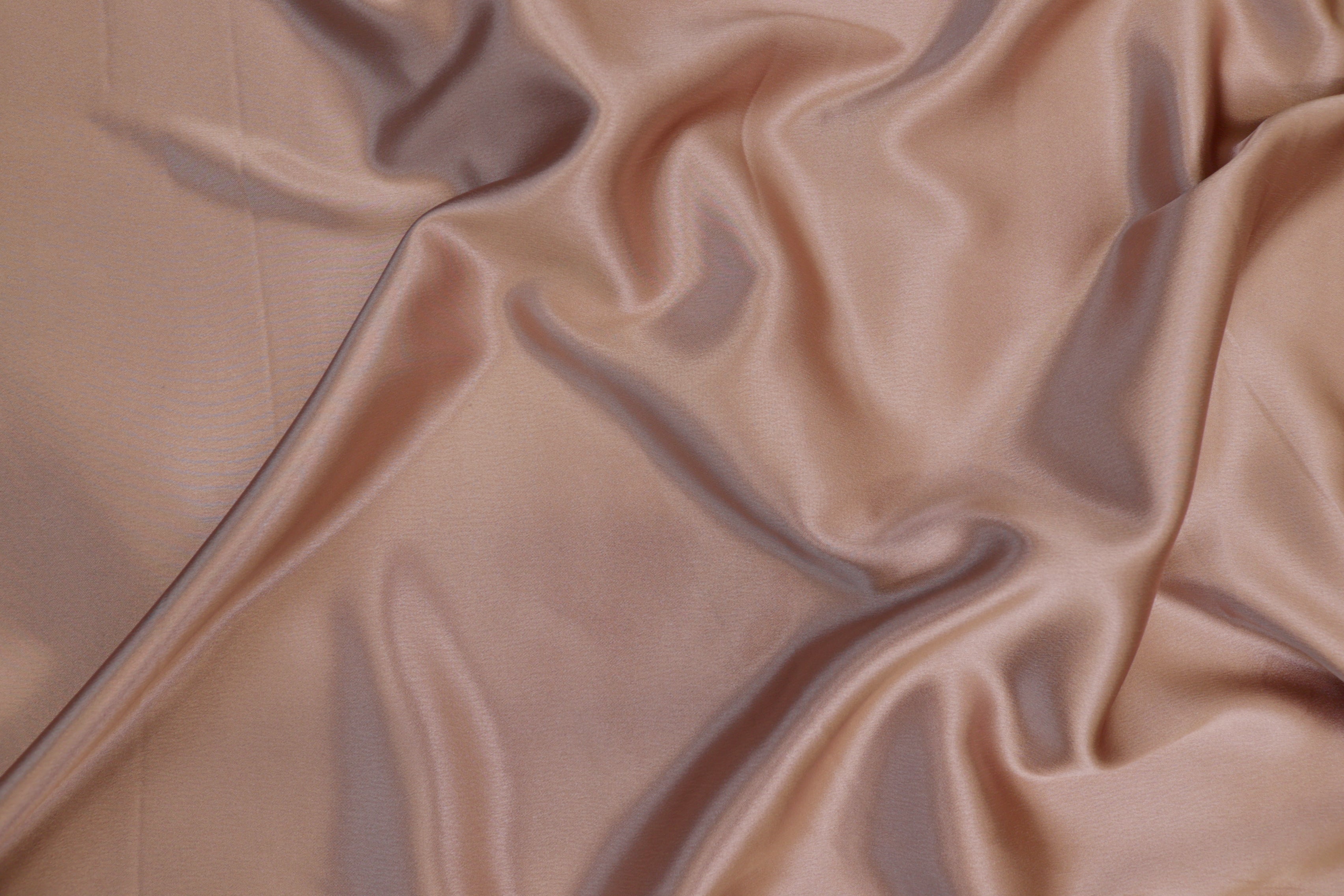 Rosy brown colored royal satin