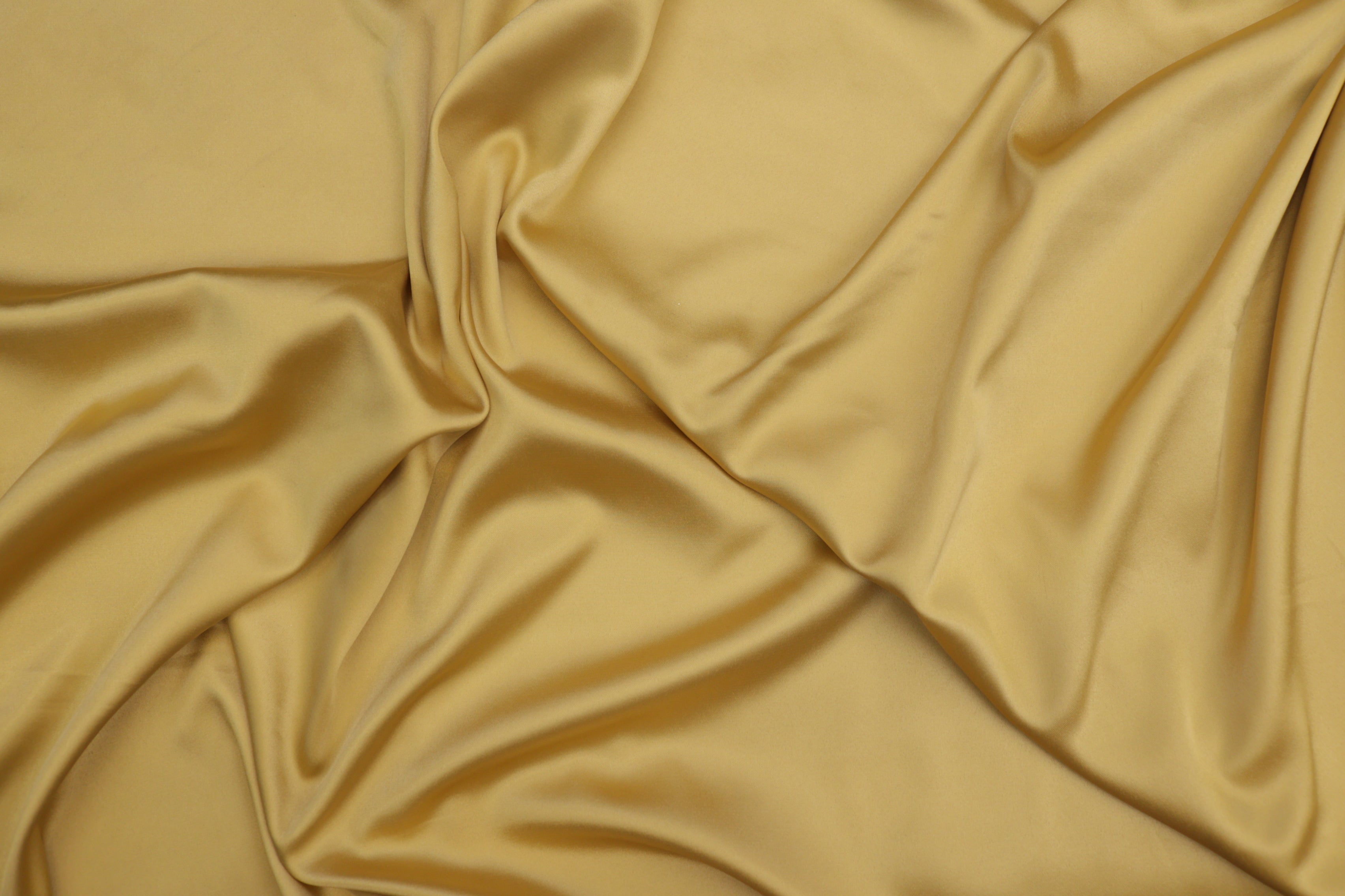 Golden colored royal satin