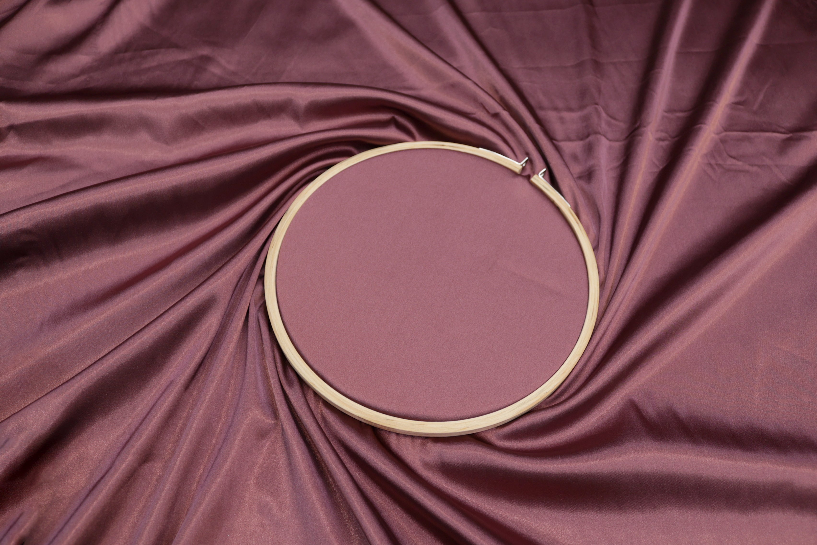 Antique fuchsia colored royal satin