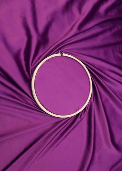 Violet Colored Royal Satin Fabric 9517(5)