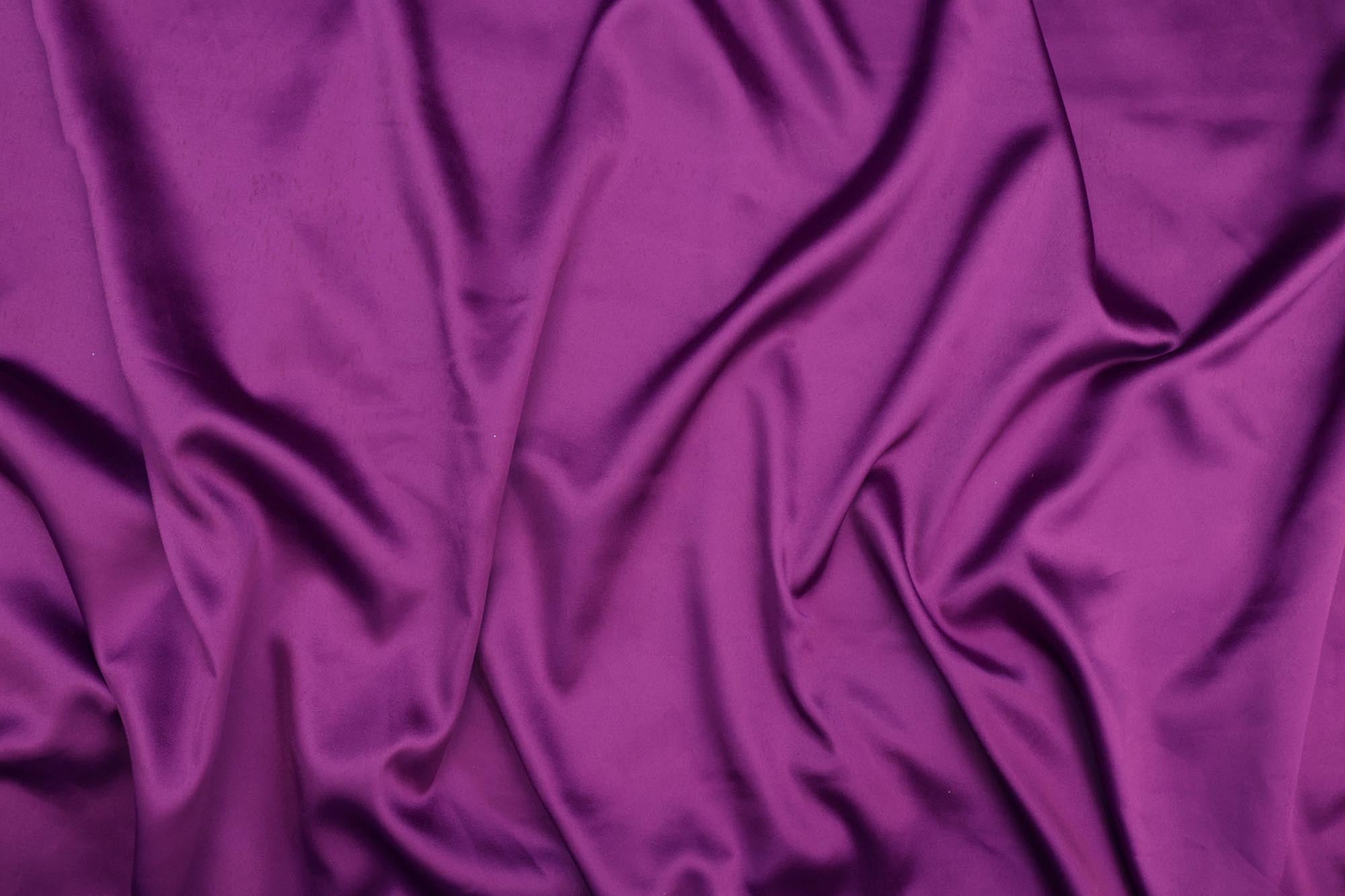 Violet colored royal satin