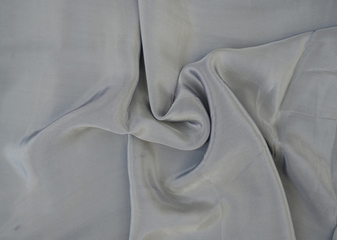 Grey crepe fabric