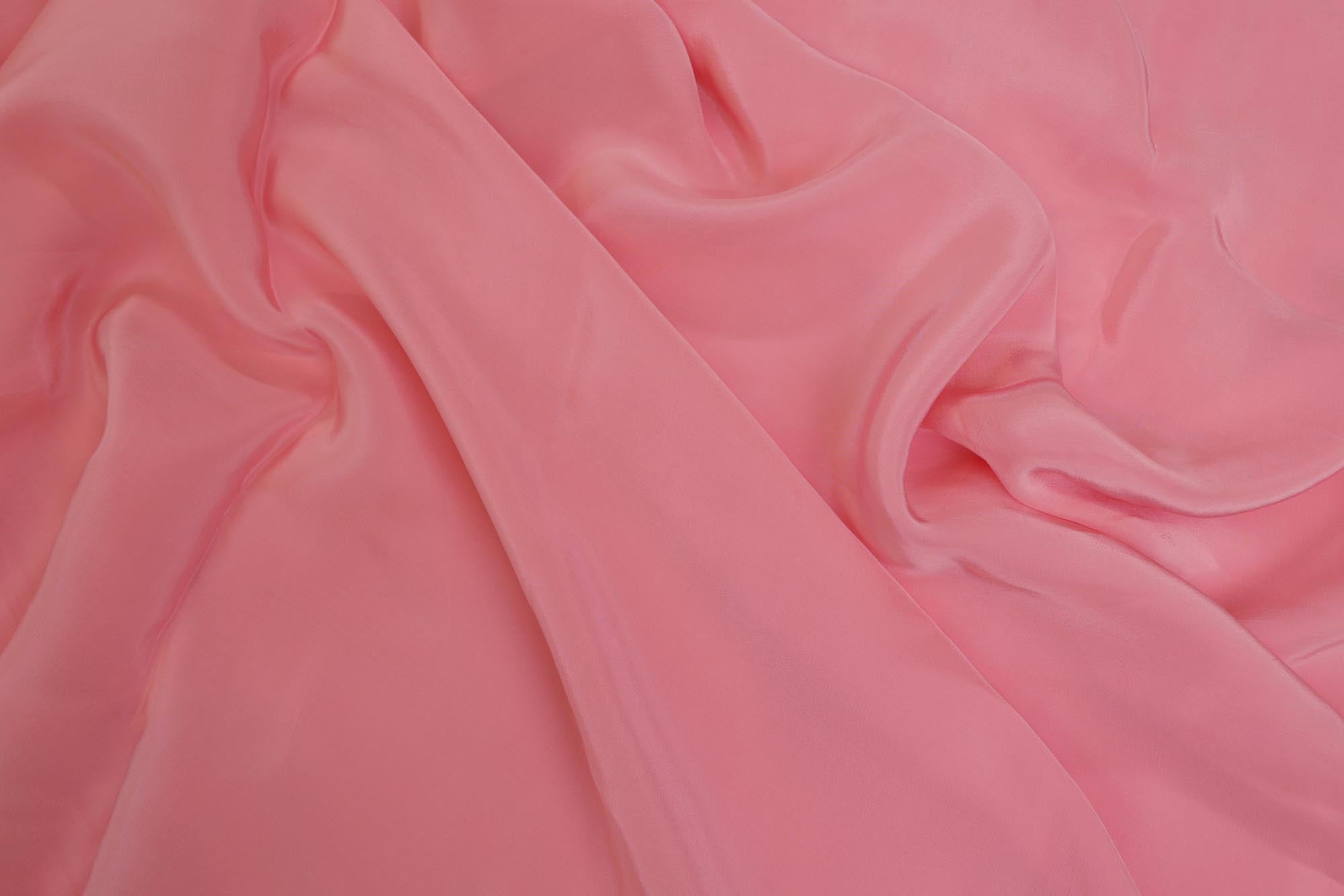 Blush Pink crepe fabric