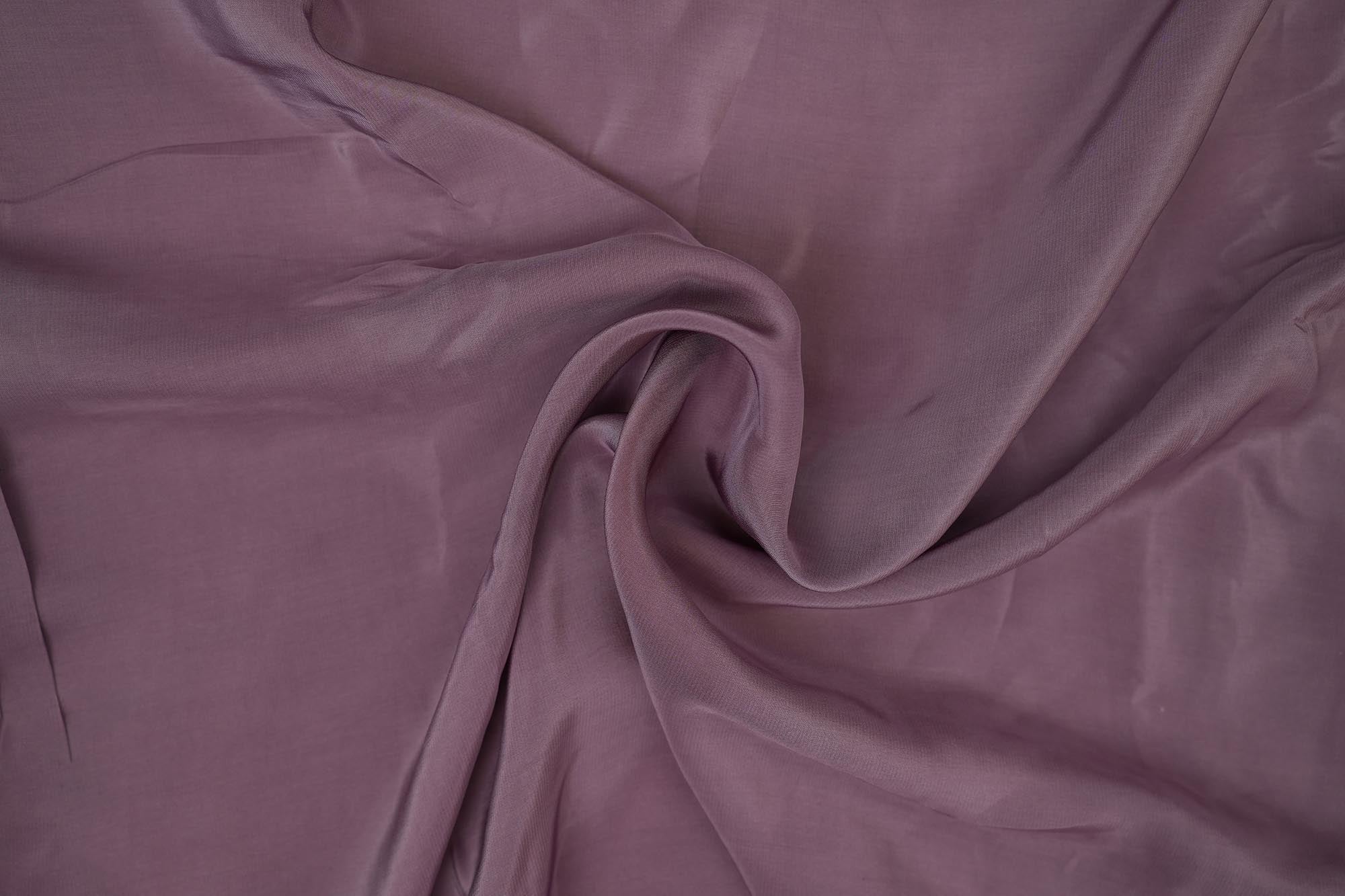 Mauve crepe fabric