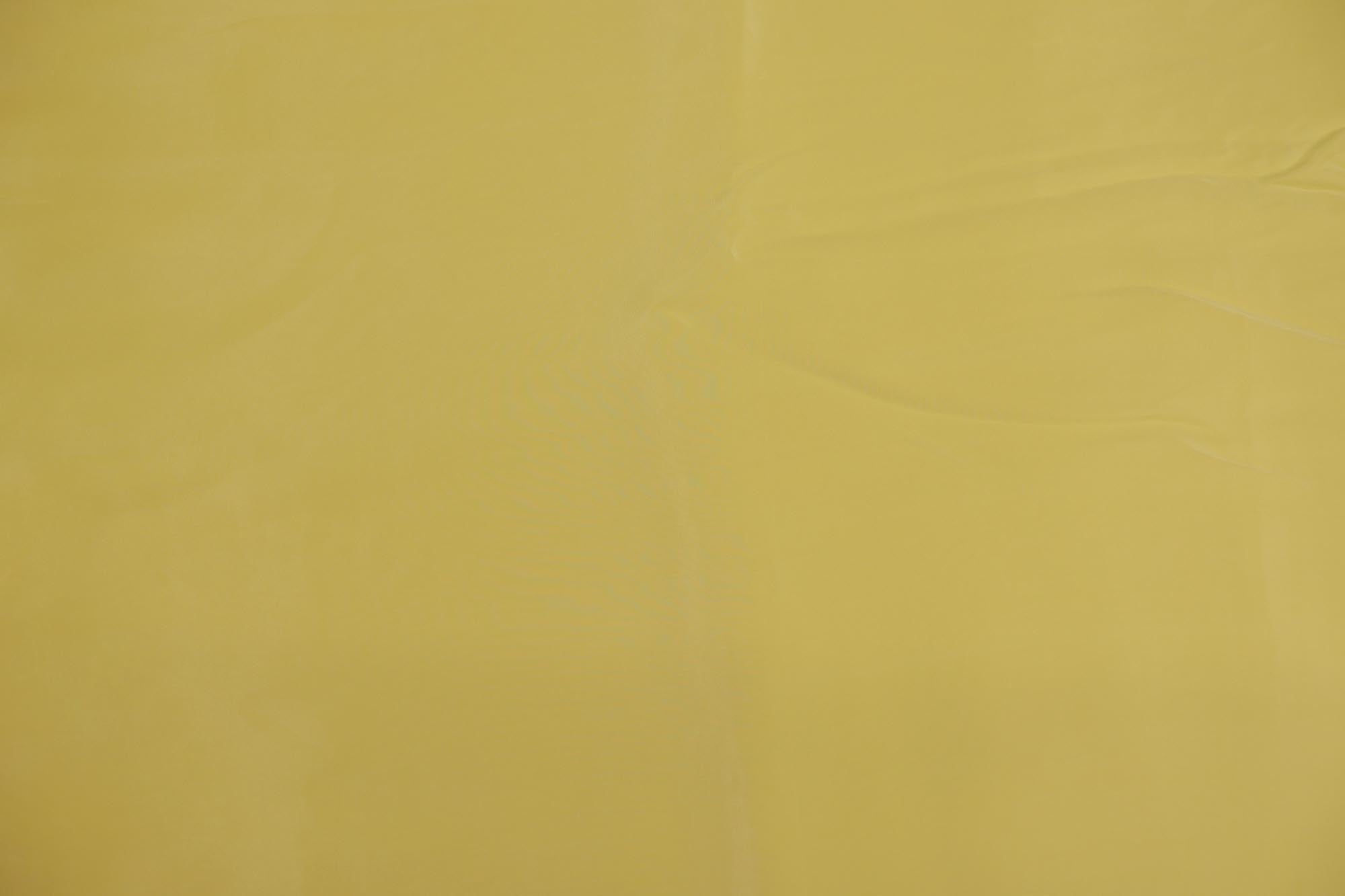 Lemon coloured crepe fabric