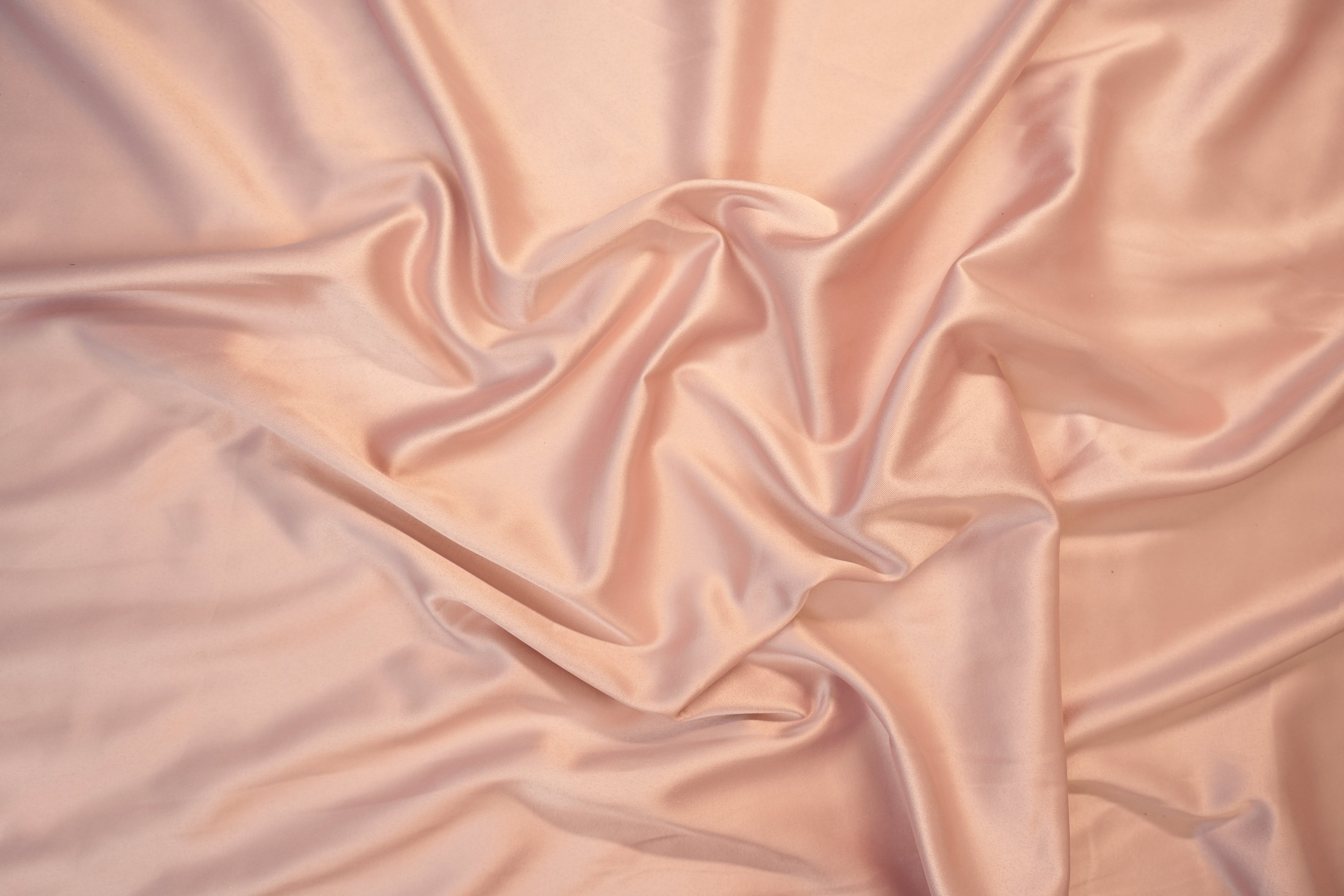 Light Pink colored armani satin