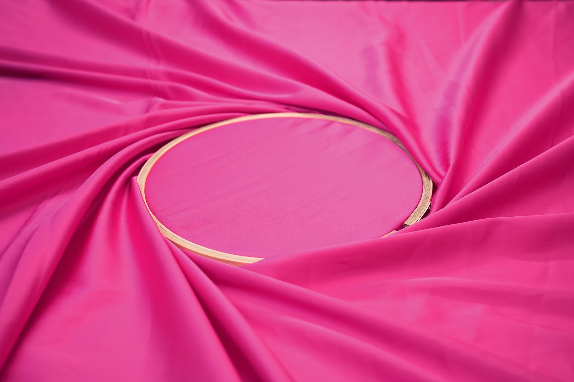 Pink colored armani satin