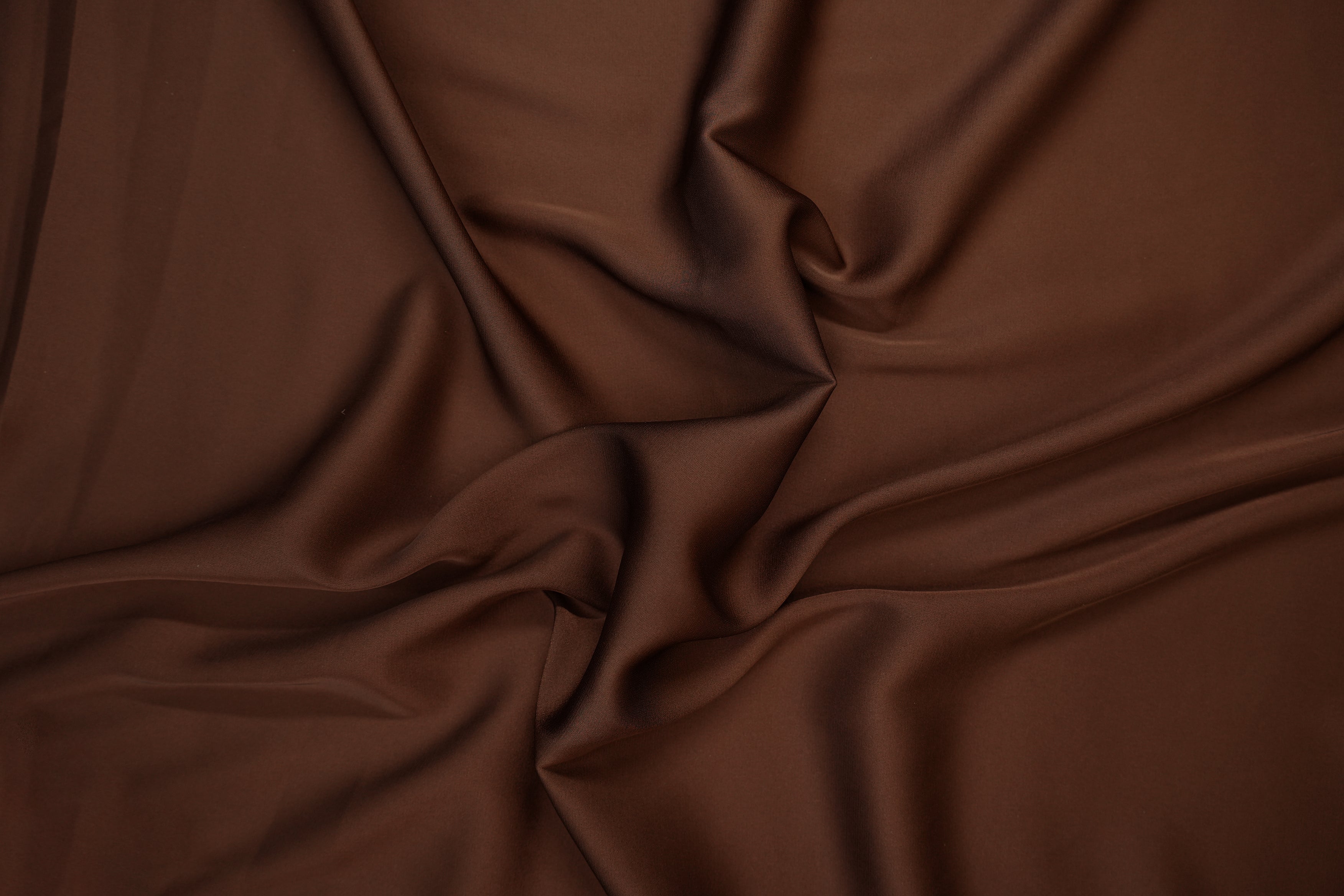 Brown colored armani satin