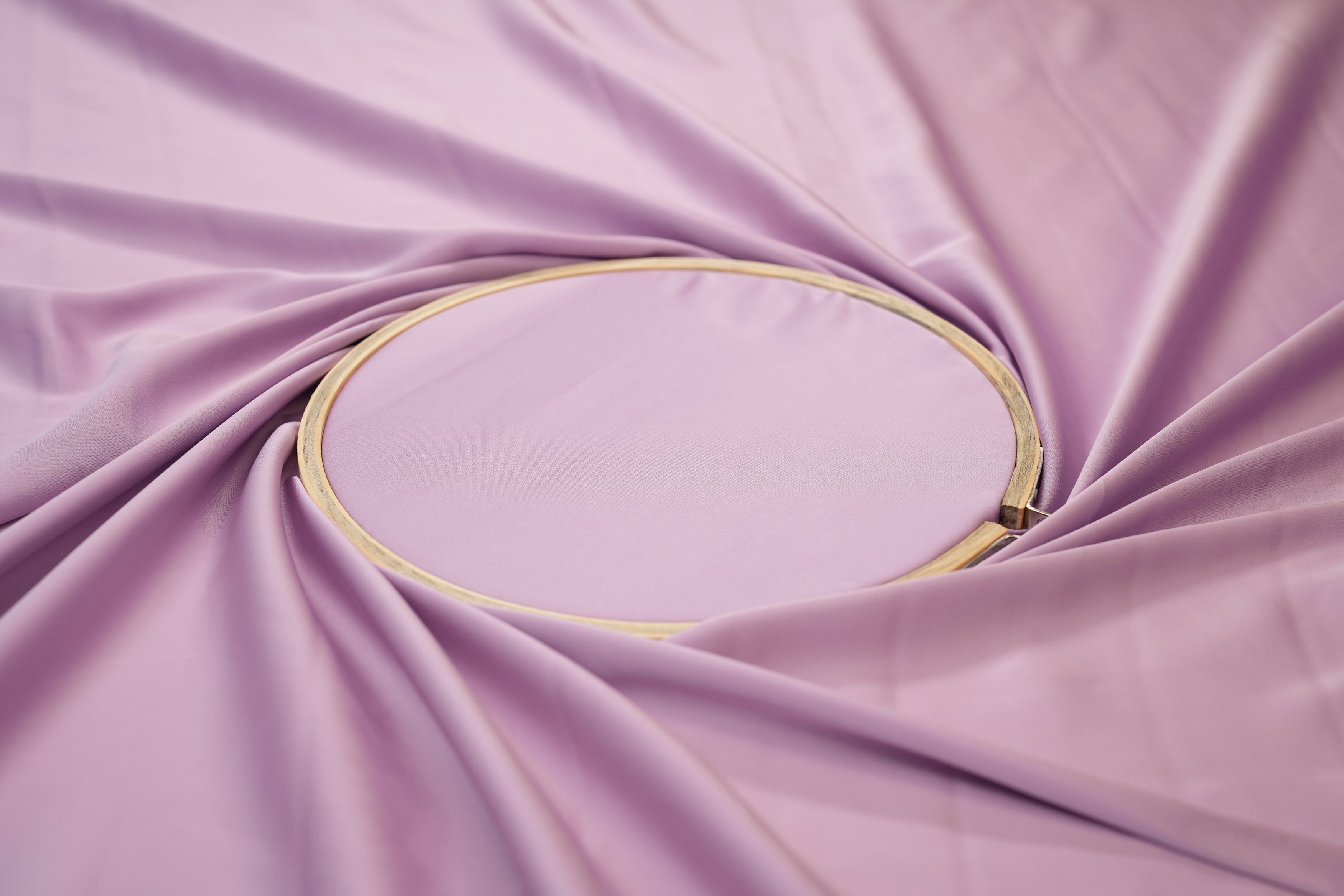 Pink lavender colored armani satin