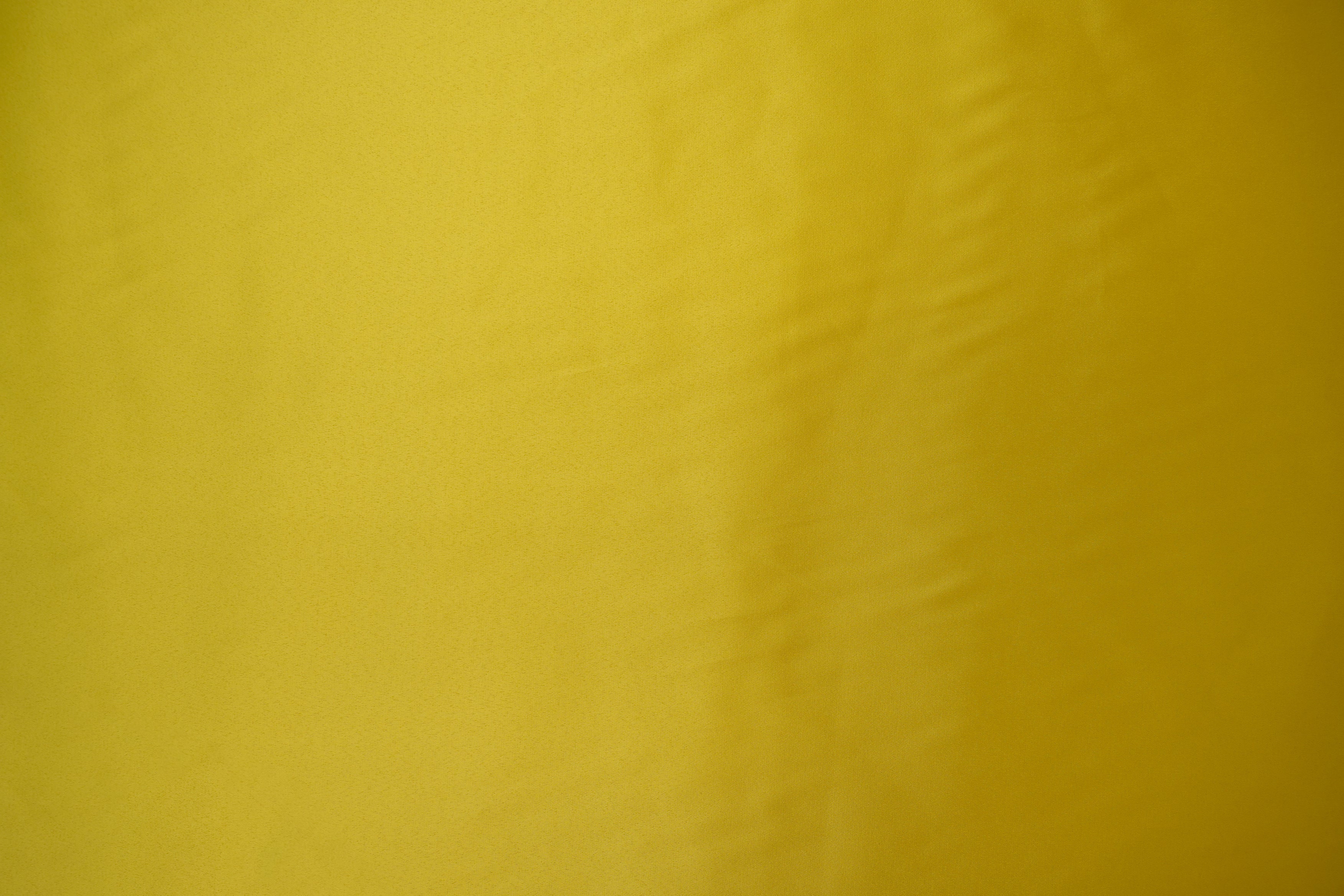 Citron yellow colored armani satin