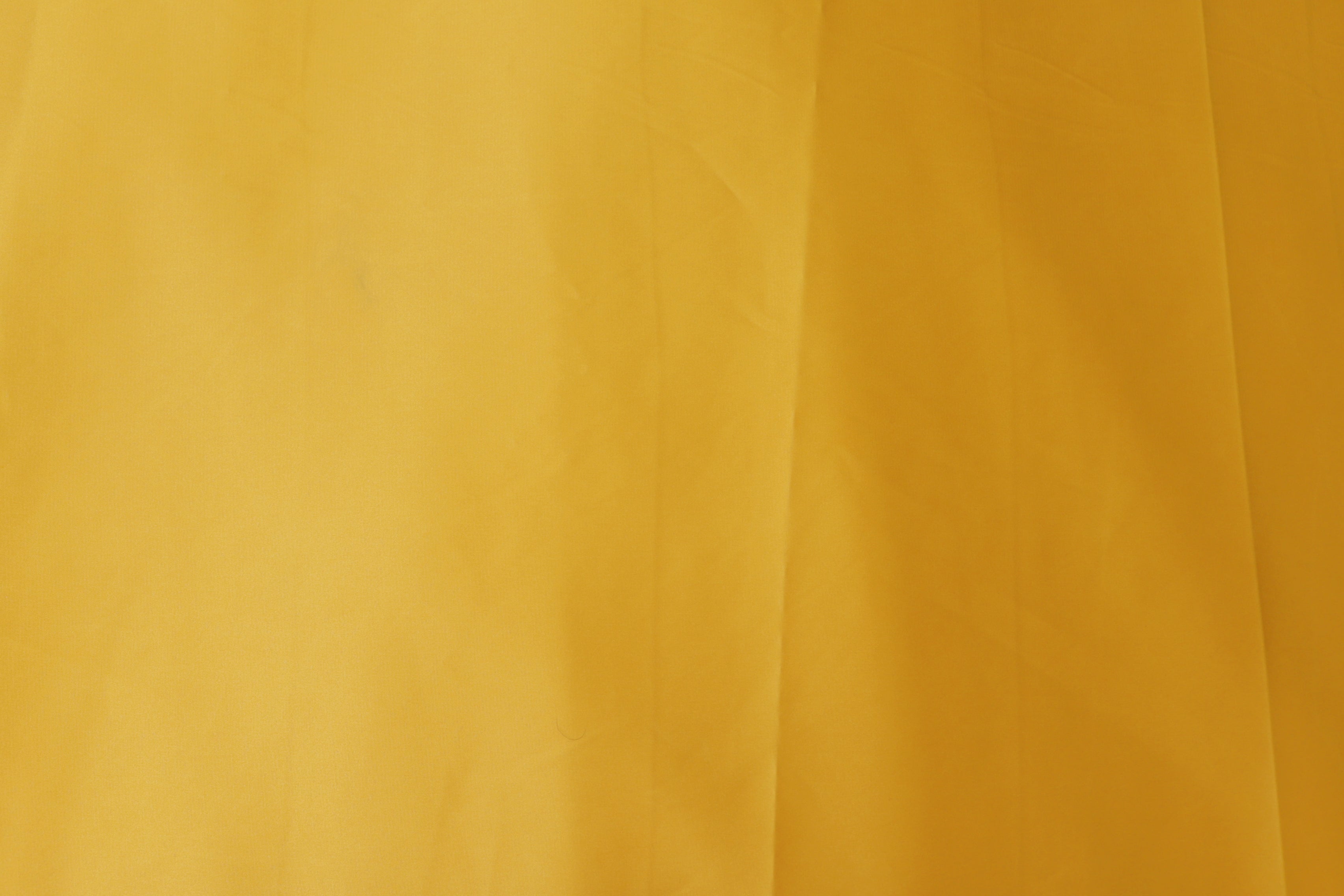 Saffron yellow colored armani satin