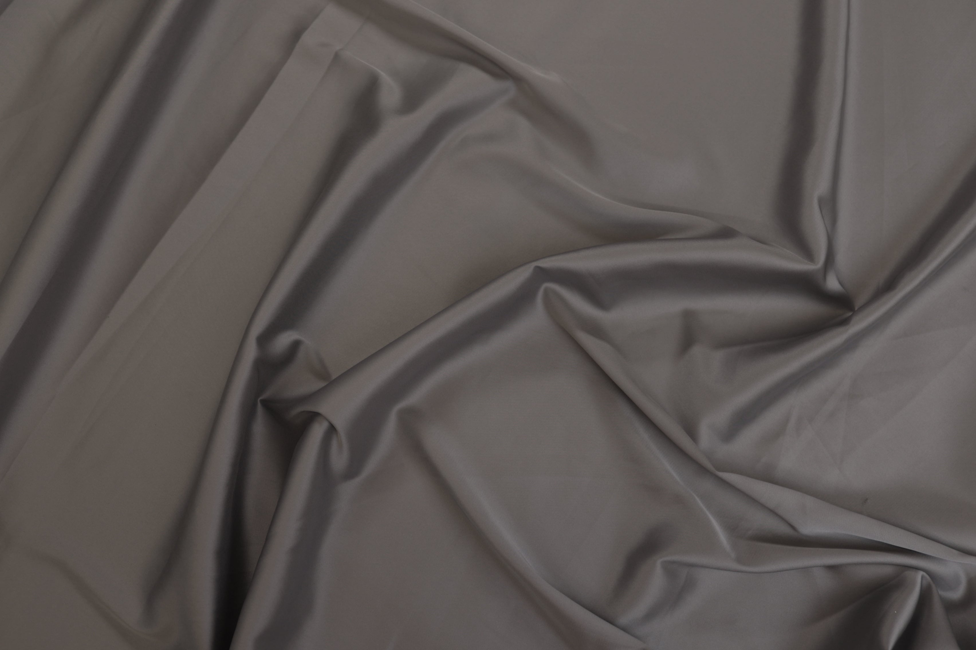 Platinum colored armani satin