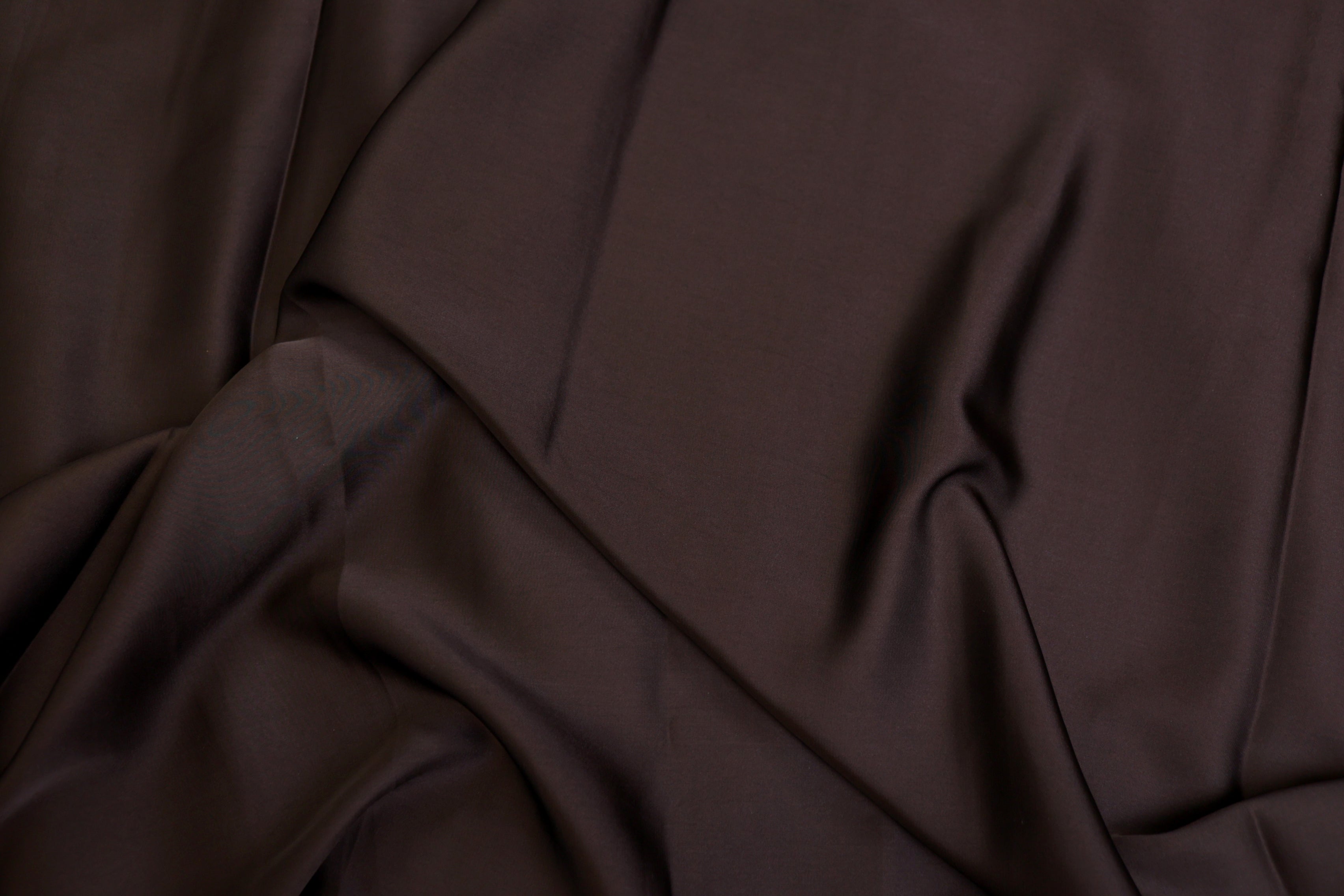 Black coffee colored armani satin