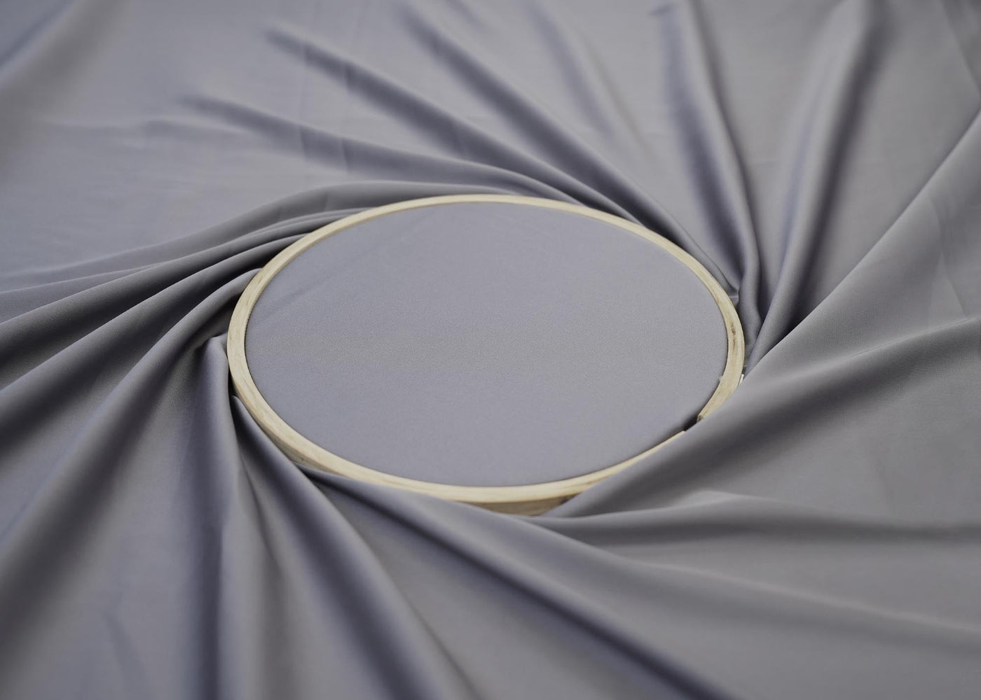 Grey colored armani satin