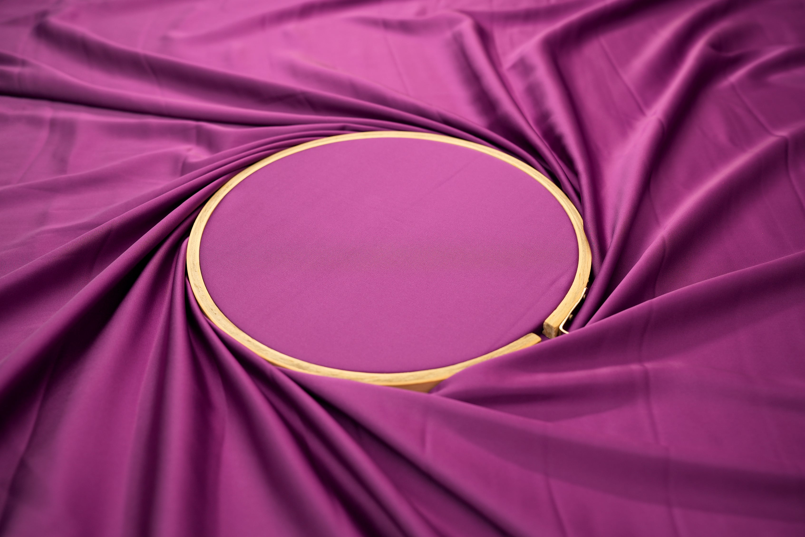 French mauve colored armani satin