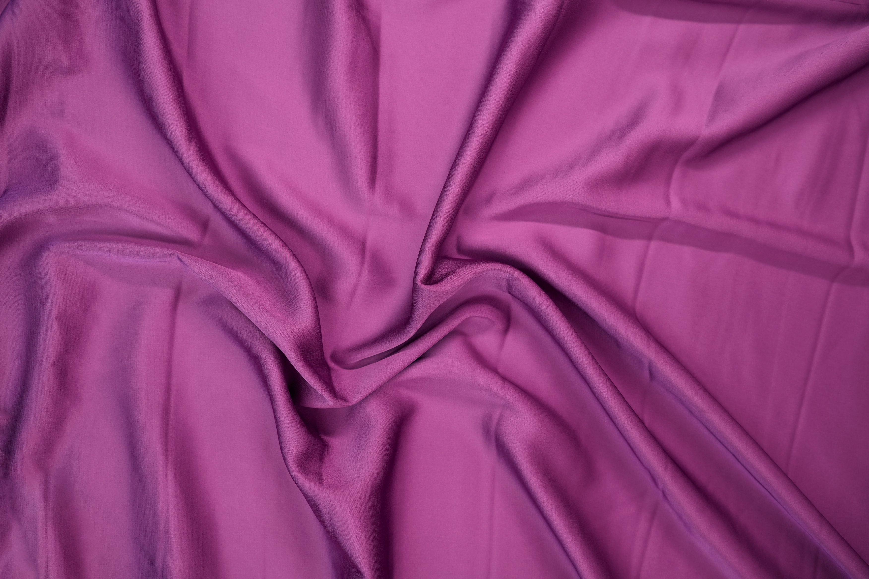 French mauve colored armani satin