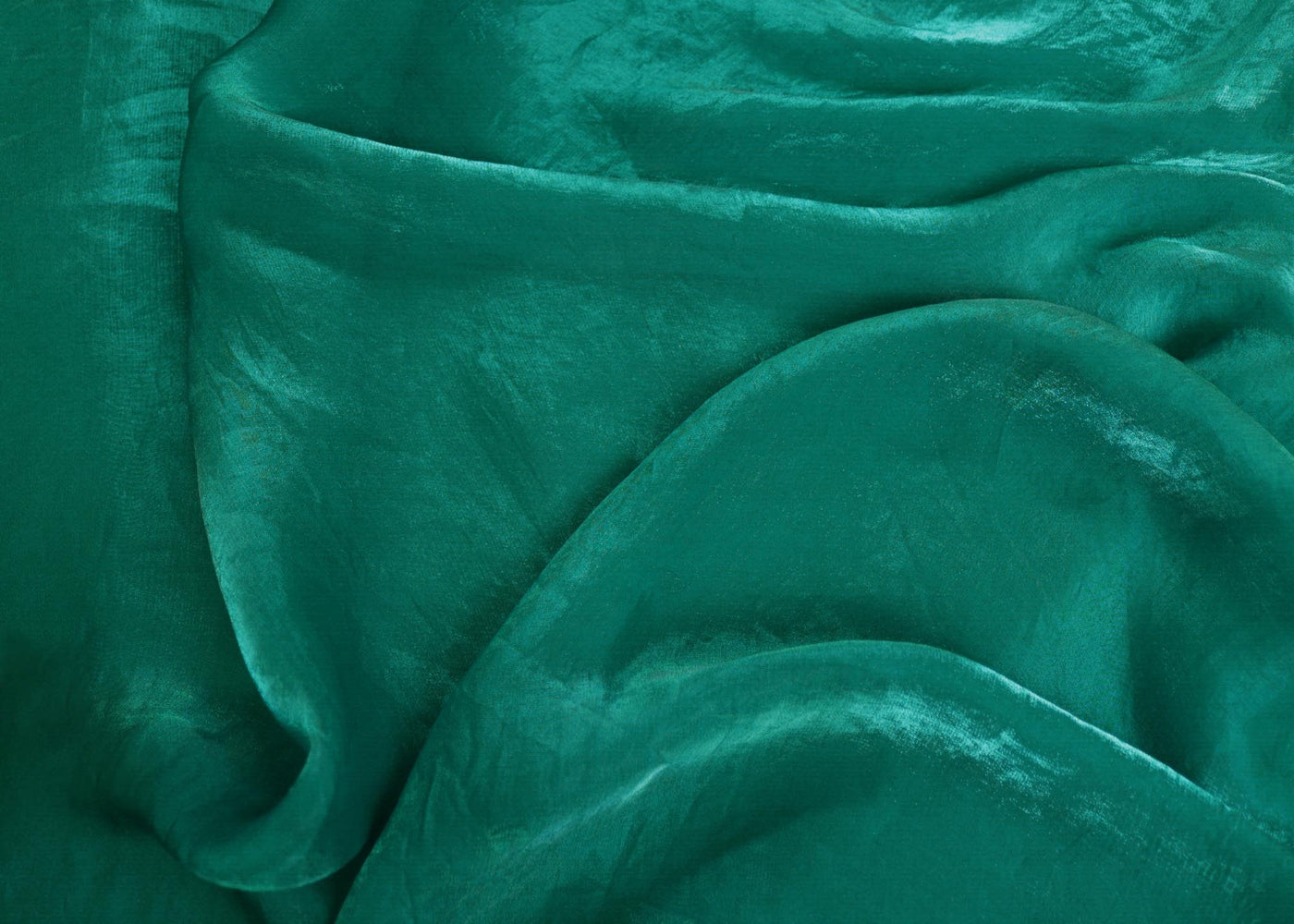 Rama Green coloured diamond tissue fabric