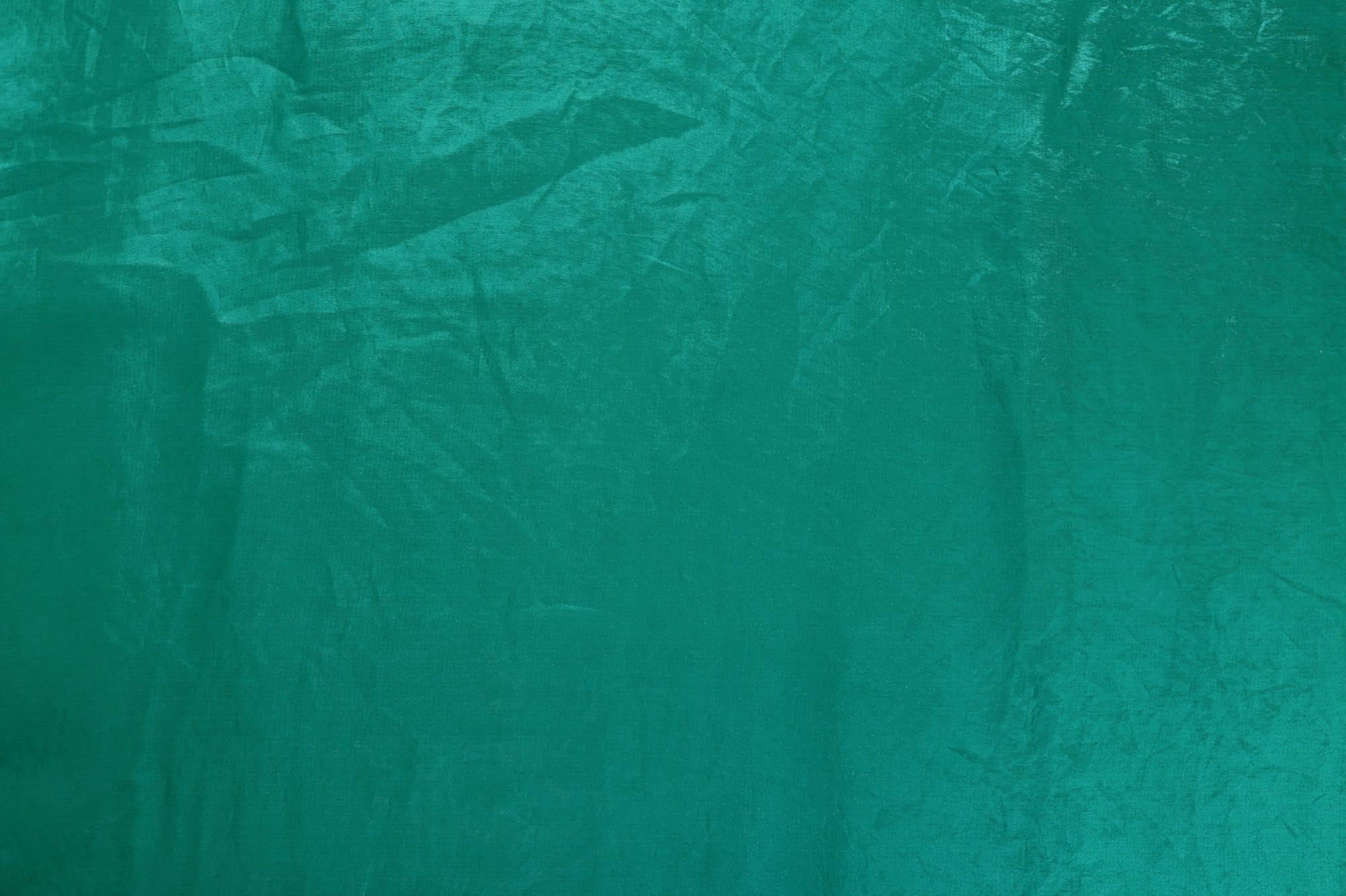 Rama Green coloured diamond tissue fabric