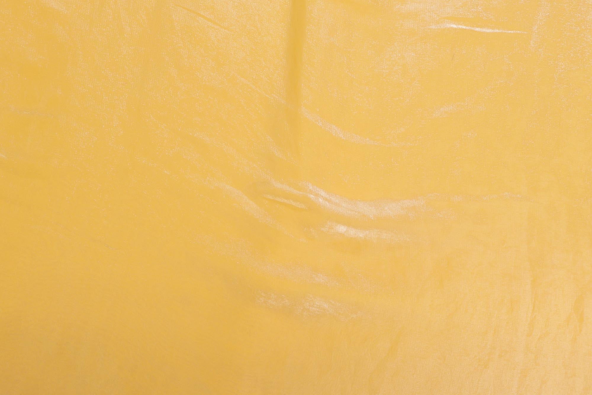 Light yellow coloured diamond tissue fabric