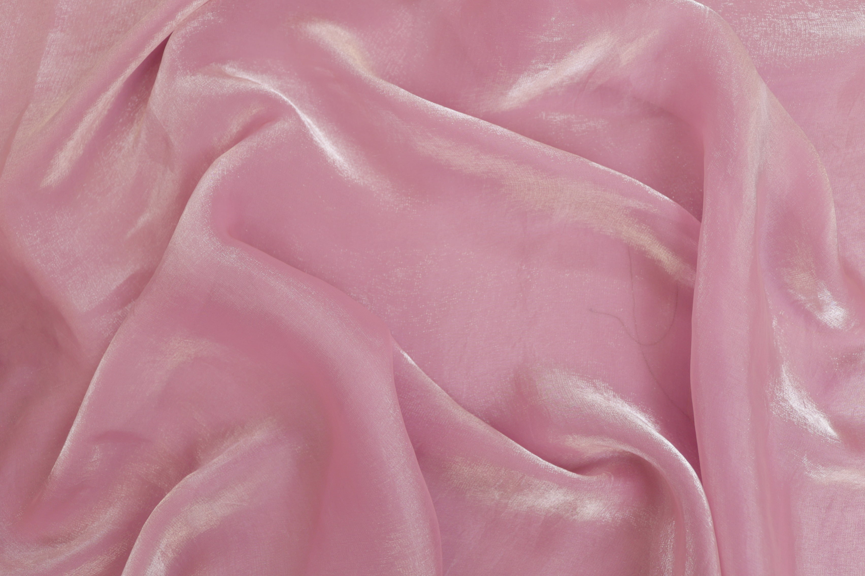 Light pink coloured diamond tissue fabric